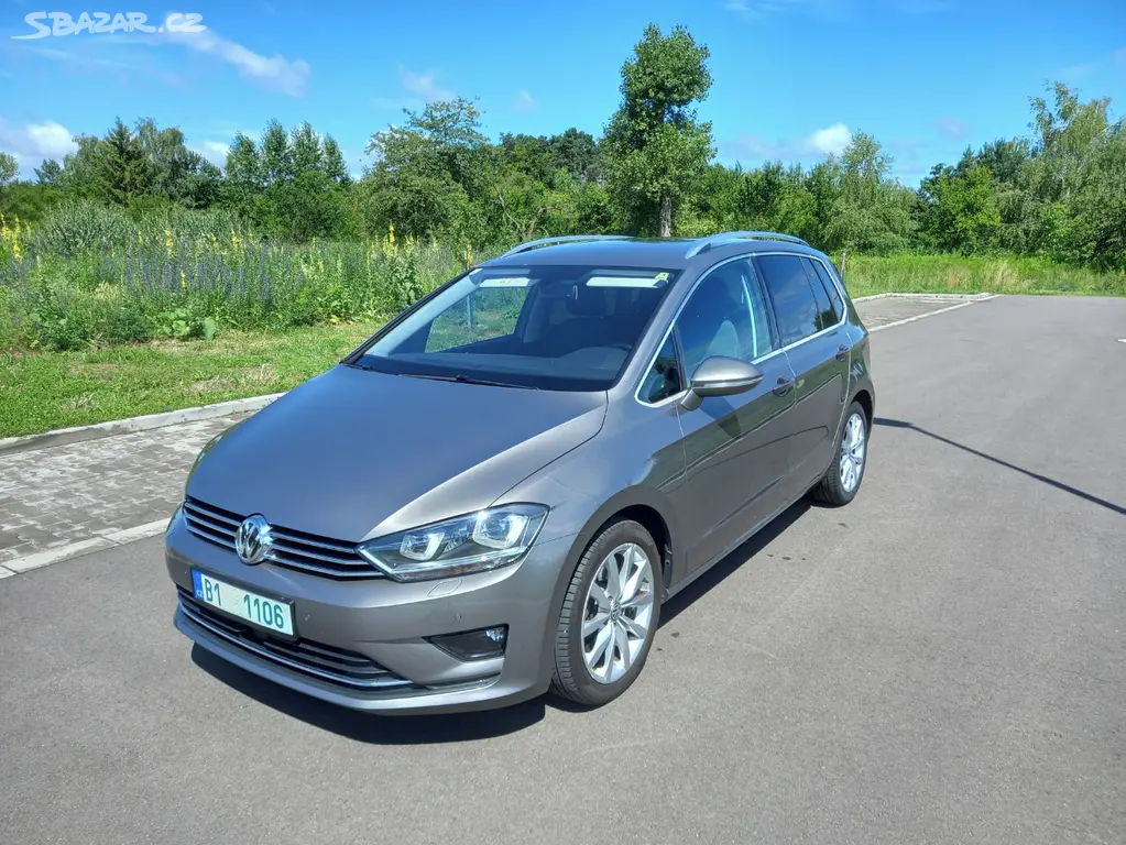 VW-GOLF SPORTSVAN 2,0TD-150PS-LED-HIGHLIN-NAV-2015